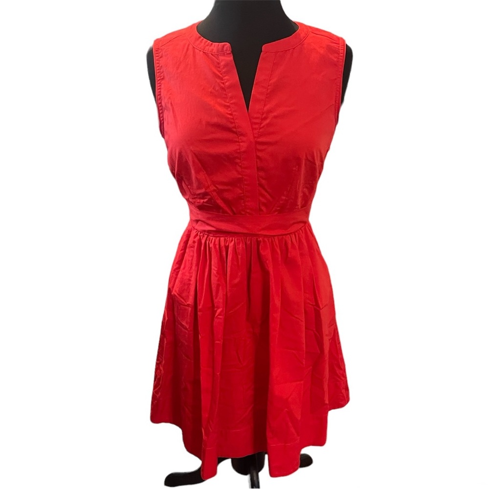 Maeve Red Midi Dress